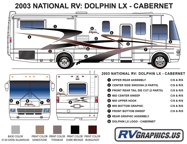 2003 National RV - Dolphin LX (Cabernet)
